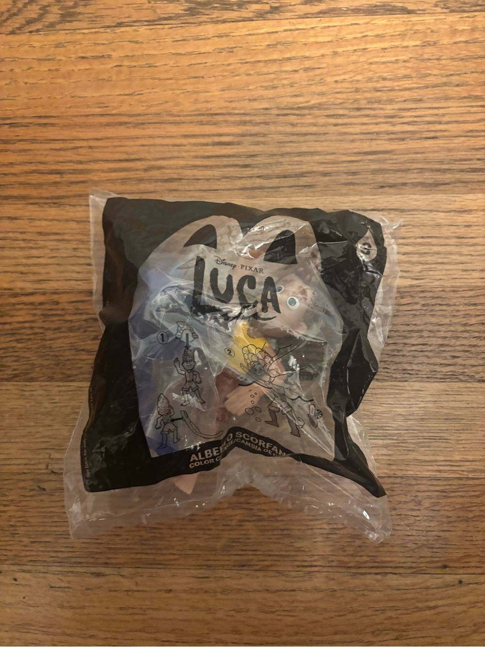 Disney LUCA Happy Meal Toy McDonalds 2021 Color Changing Alberto Scorfano #3 NEW